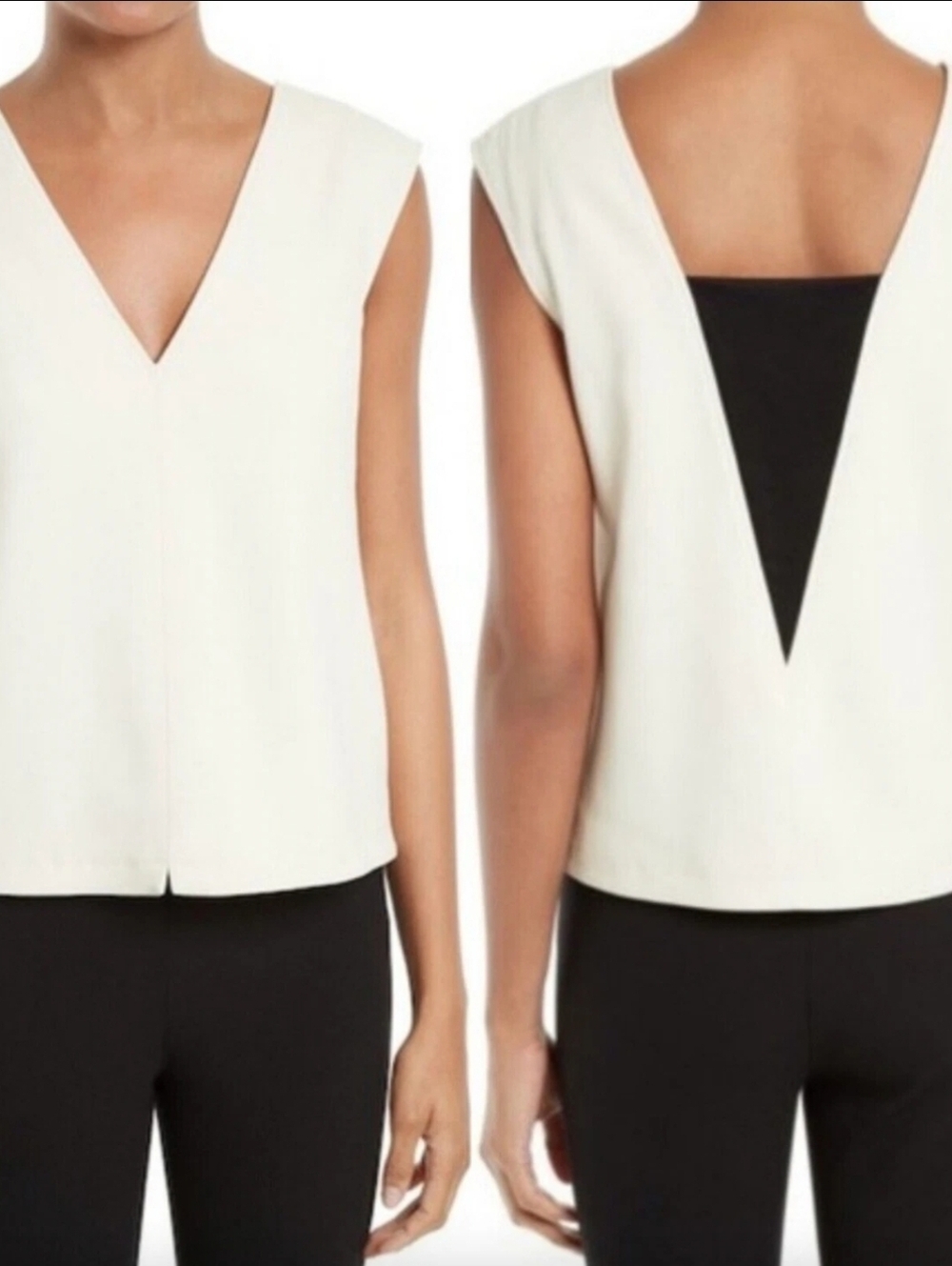Rag & Bone Alma V-Neck Viscose Blouse NWT Size Medium